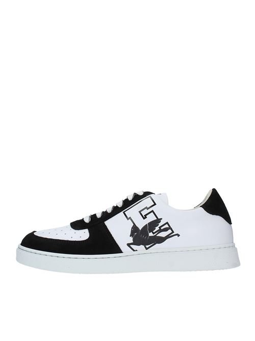 Sneakers in pelle e camoscio ETRO | 12170 3008 0001BIANCO-NERO